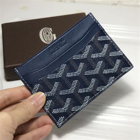 how to lc goyard|authentic goyard card holder.